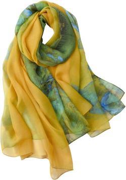 İpek Şal - Dağ Sarısı Yeşil
